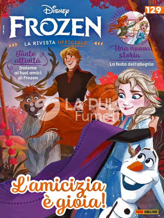 DISNEY FROZEN MAGAZINE #   129