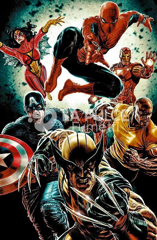 UOMO RAGNO #   899 - AMAZING SPIDER-MAN 20 - VARIANT AMAZING VISIONS DI LEE BERMEJO 19 (DI 25)