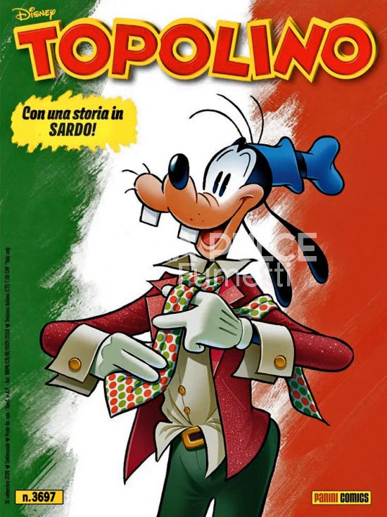 TOPOLINO LIBRETTO #  3697 - I DIALETTI - VERSIONE SARDEGNA (SARDO)