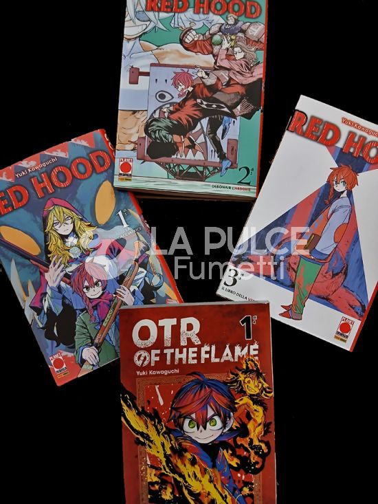 OTR OF THE FLAME PACK - OTR 1 + RED HOOD 1-2-3
