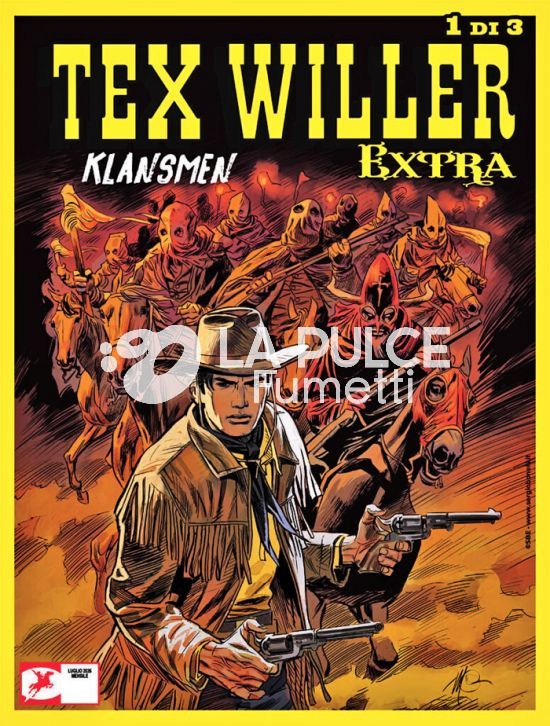 COLLANA ORIENT EXPRESS 34/36 - TEX WILLER EXTRA 19/21 MINISERIE COMPLETA ( KLANSMEN + UN GENTILUOMO DEL SUD + LA VENDETTA DI JETHRO )